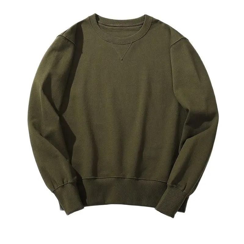 Round Neck Long Sleeve Sweatshirt - Craftklart.store
