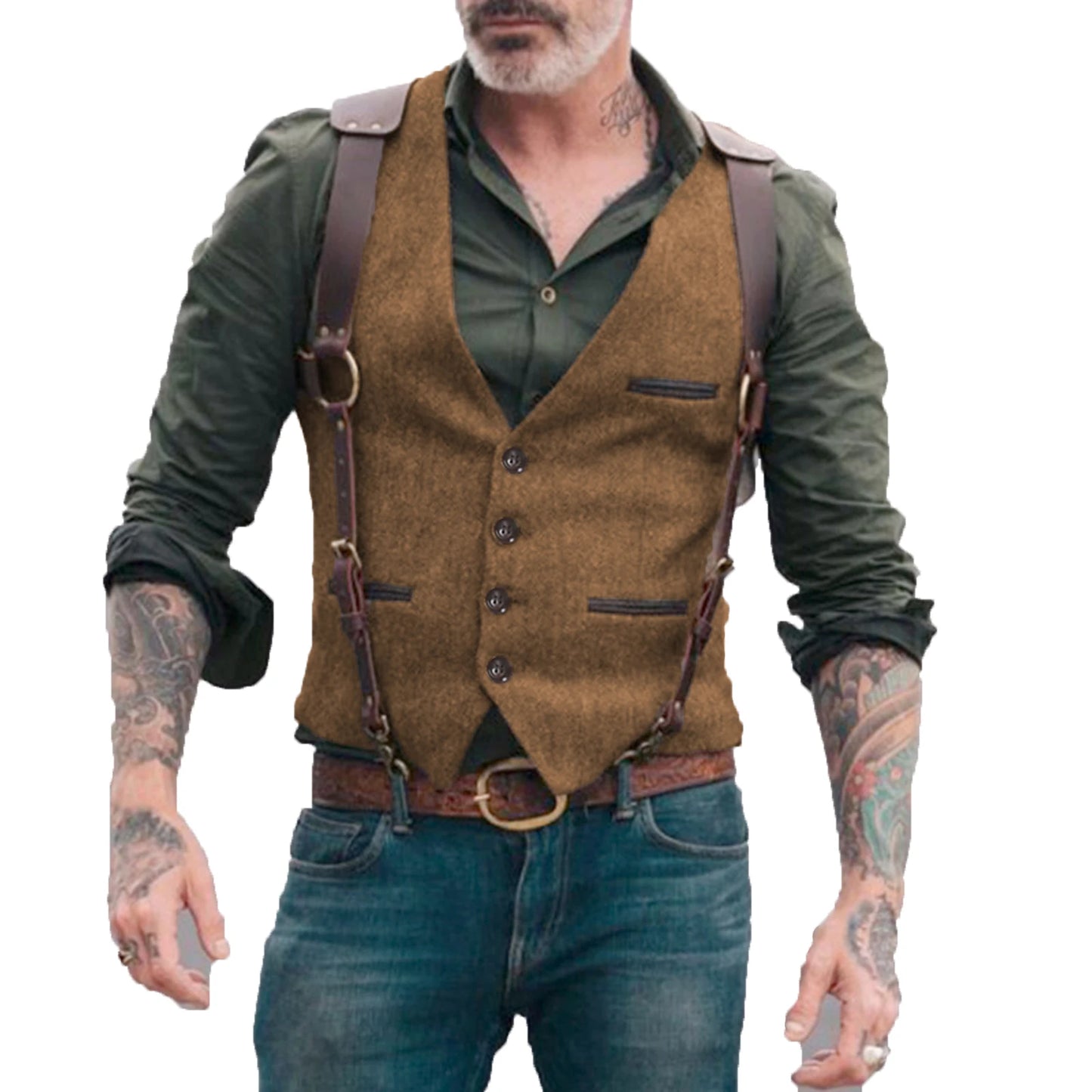 Men's Business Formal Dress Waistcoat