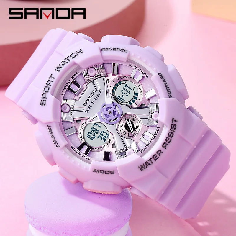 Digital LED Ladies Shock Military Electronic Army Wristwatch - Premium Watches from Craftklart Dropship - Just $18.89! Shop now at Craftklart.store
