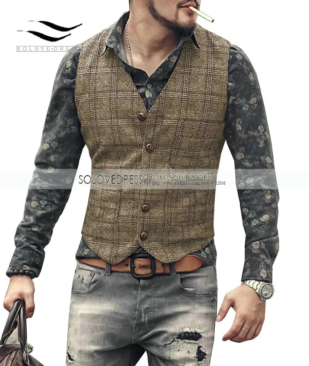 Urban Styled Men's Formal Business Waistcoat