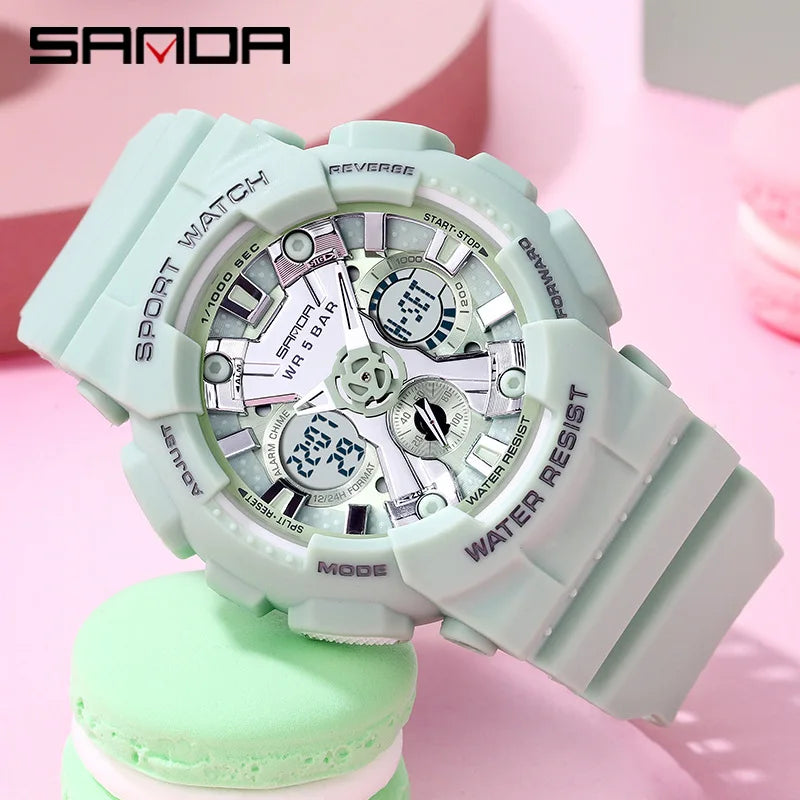 Digital LED Ladies Shock Military Electronic Army Wristwatch - Premium Watches from Craftklart Dropship - Just $18.89! Shop now at Craftklart.store