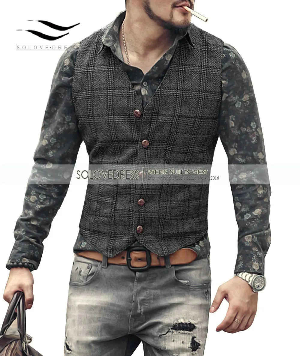 Urban Styled Men's Formal Business Waistcoat