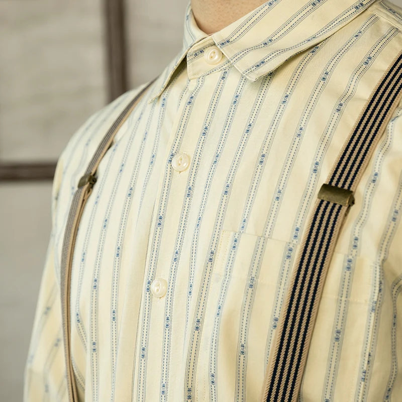 US Size Genuine Quality Vintage Looking Mans Cotton Shirt