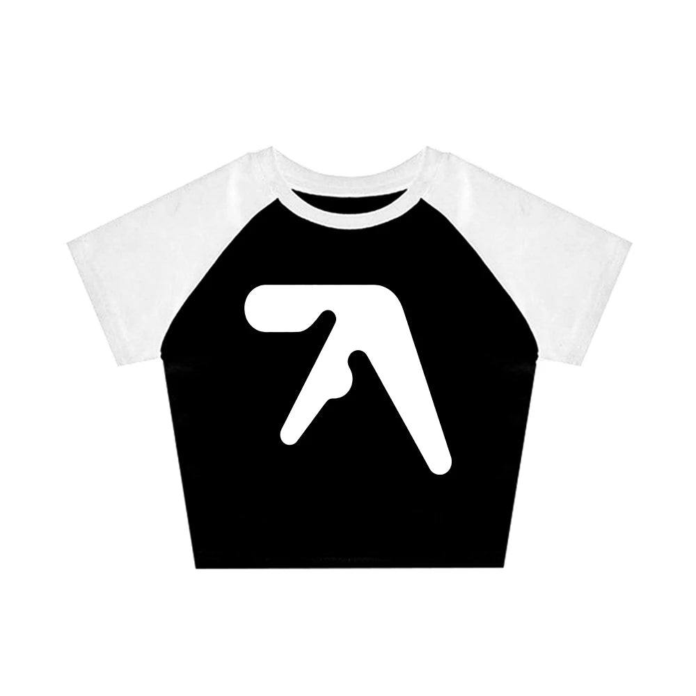 Aphex Twin Sweetheart Corset Halter Gothic Punk Tops