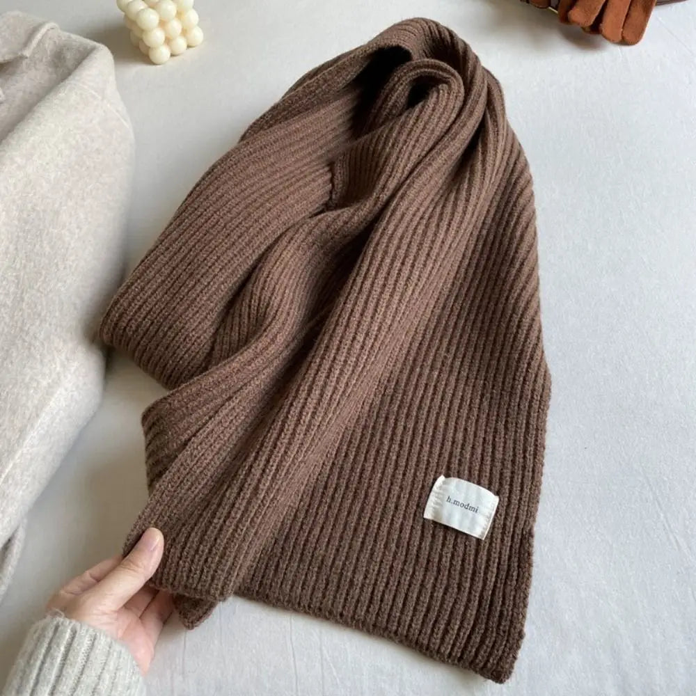 Urban Casual Solid Color Scarves