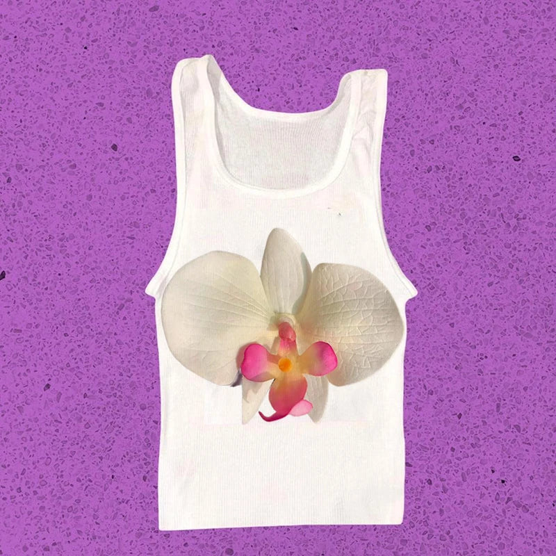 Aesthetic Summer Baby Tee Streetwear Graphic Print Women's T-shirt