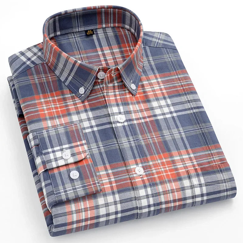 Heavy Men Oxford 100% Cotton Men's Shirt