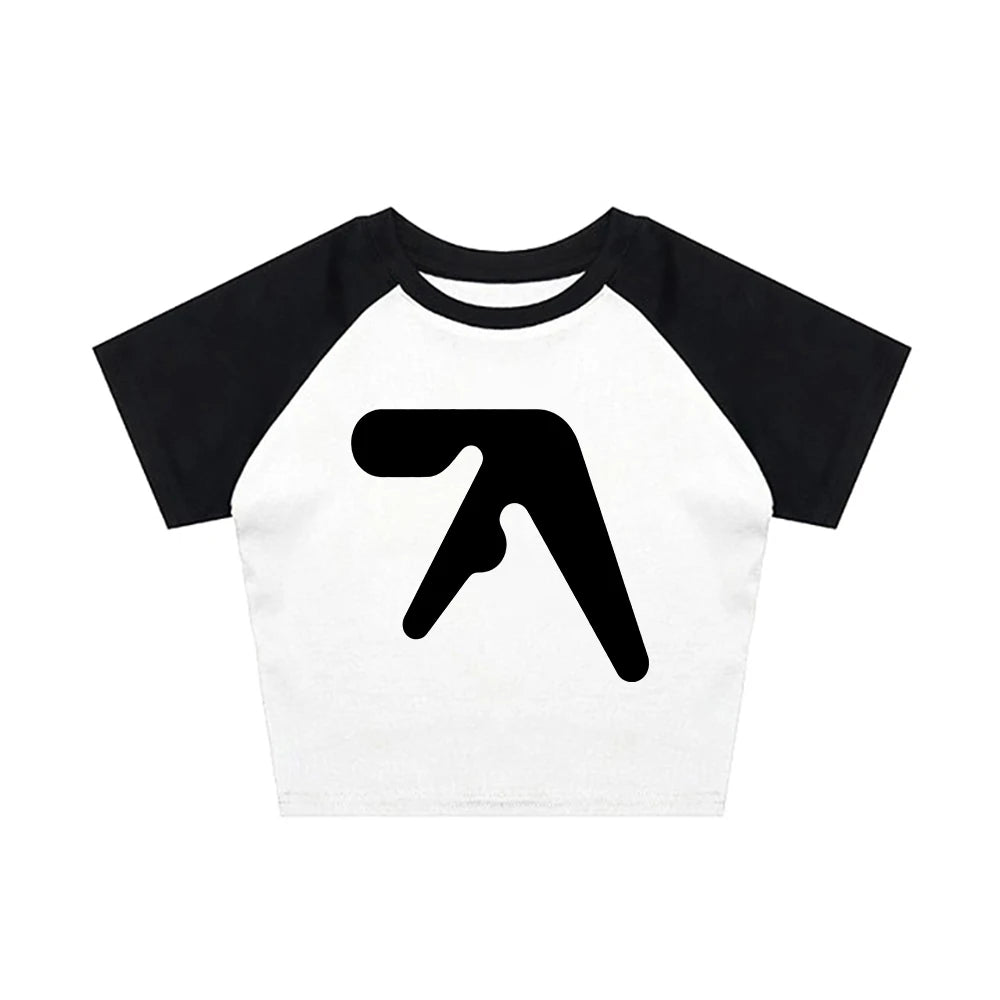 Aphex Twin Sweetheart Corset Halter Gothic Punk Tops
