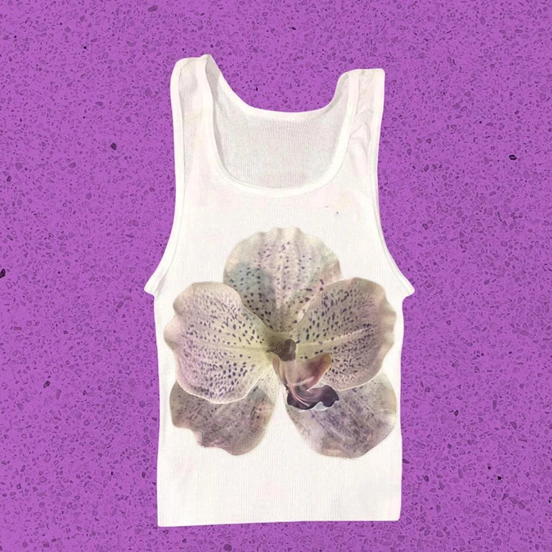 Aesthetic Summer Baby Tee Streetwear Graphic Print Women's T-shirt