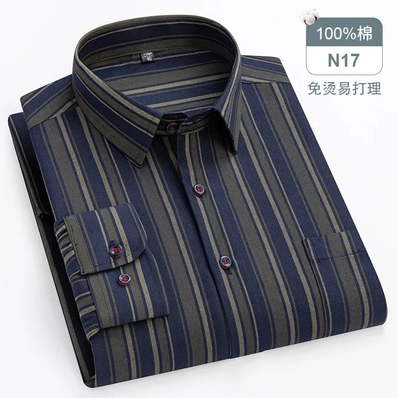 Heavy Men Oxford 100% Cotton Men's Shirt