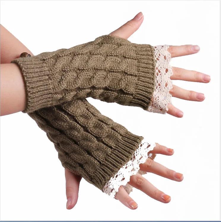 Women's Winter Warm Cute Half Finger Knitted Glove - Premium Gloves from Craftklart Dropship - Just $1.98! Shop now at Craftklart.store