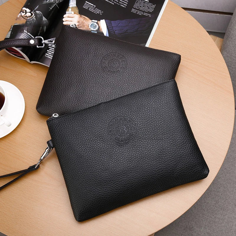 New PU Leather Business Style Men's Clutch - Premium Handbags from Craftklart Dropship - Just $13.99! Shop now at Craftklart.store