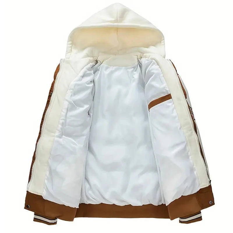 Men's Urban Casual Parka Hooded Outwear Jackets