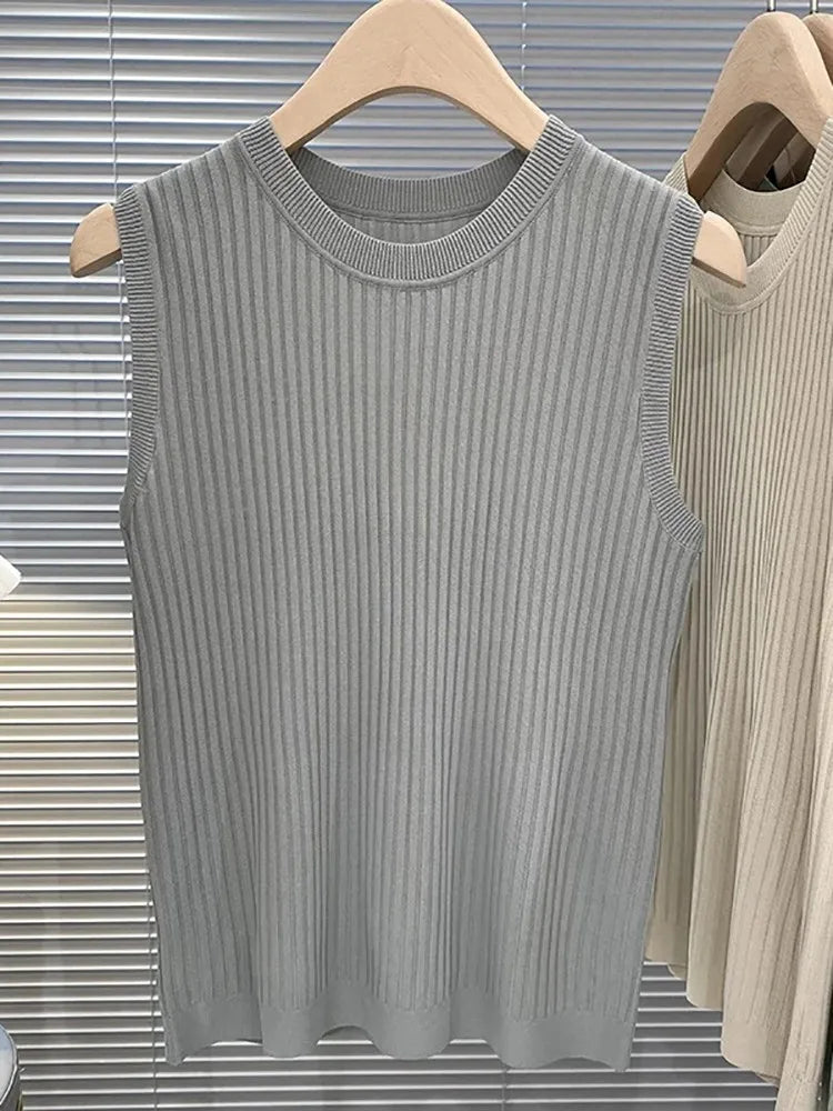 Women's Sleeveless Knitted Vests - Premium Vest from Craftklart Dropship - Just $7.99! Shop now at Craftklart.store