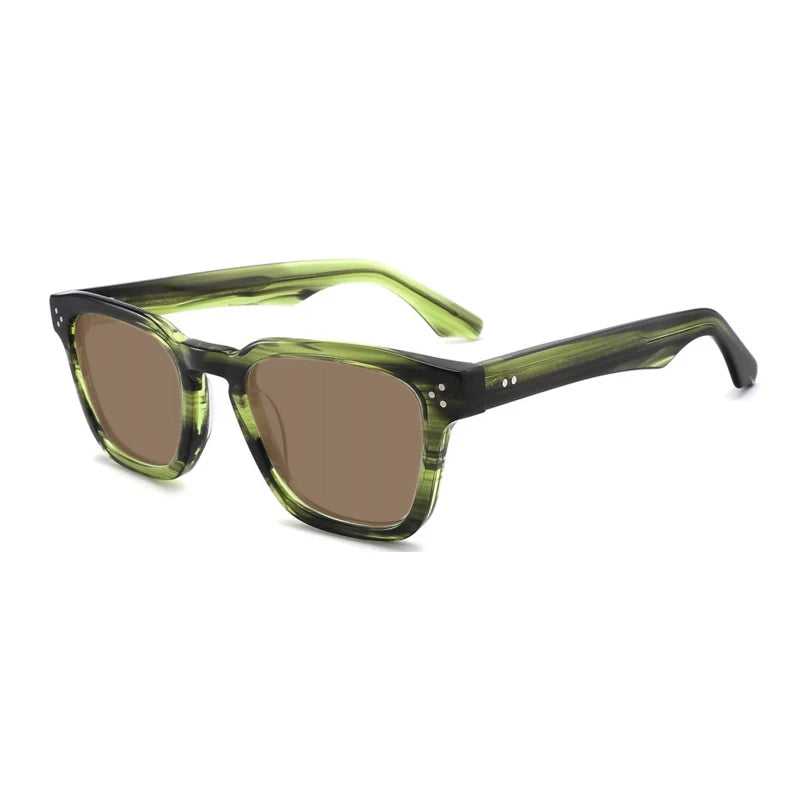 Handmade Acetate Polarized Sunglasses - Premium Sunglasses from Craftklart.store - Just $29.99! Shop now at Craftklart.store
