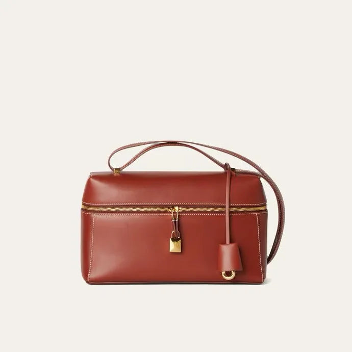 Genuine Leather Women's Handbag Palm Pattern Cow Leather - Craftklart.store