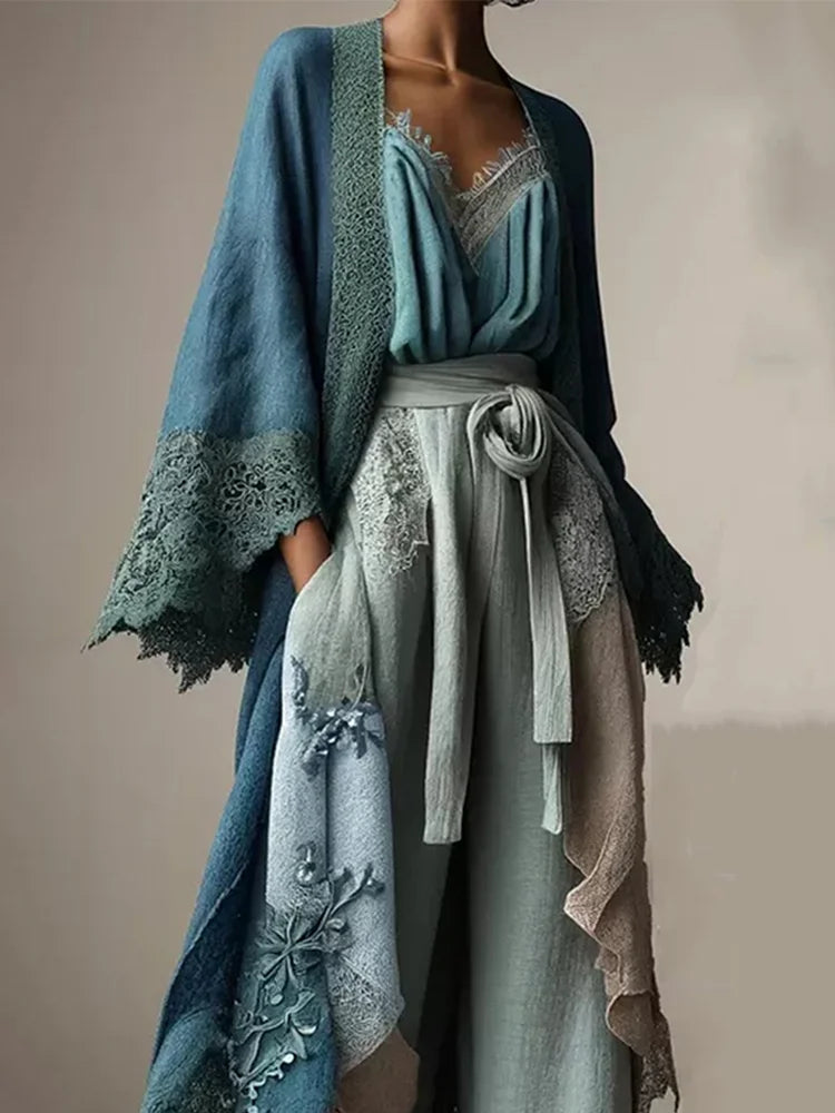 Autumn Ladies New Fashion Flared Sleeves Cardigan