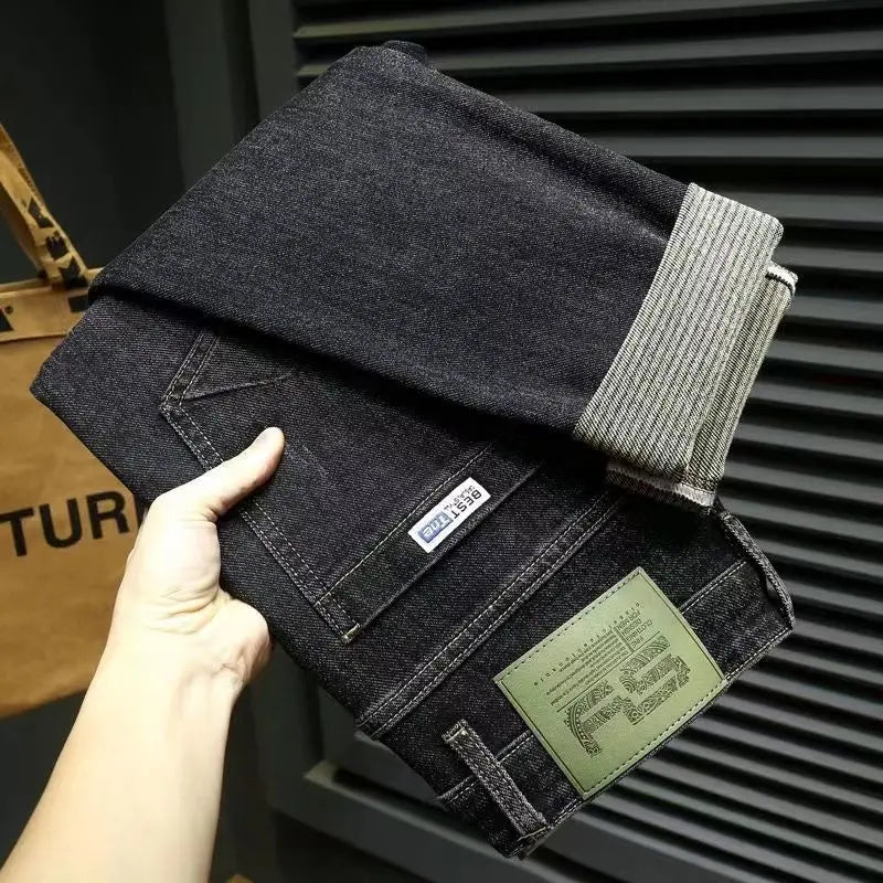 New Vintage Solid Color Men's Jeans - Premium Jeans from Craftklart Dropship - Just $31.89! Shop now at Craftklart.store