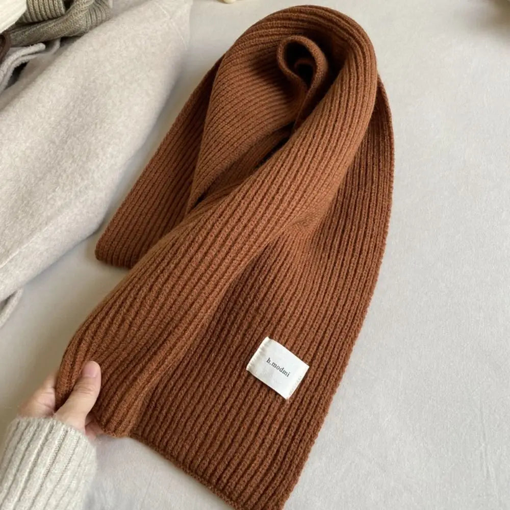Urban Casual Solid Color Scarves