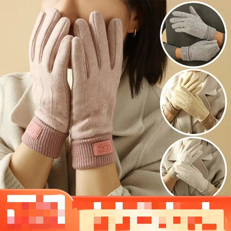 Winter Cashmere Gloves for Women - Craftklart.store