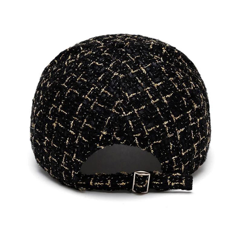 Women's Lightweight, Adjustable, Plaid Baseball Cap - Premium Baseball Cap from Craftklart.store - Just $6.49! Shop now at Craftklart.store