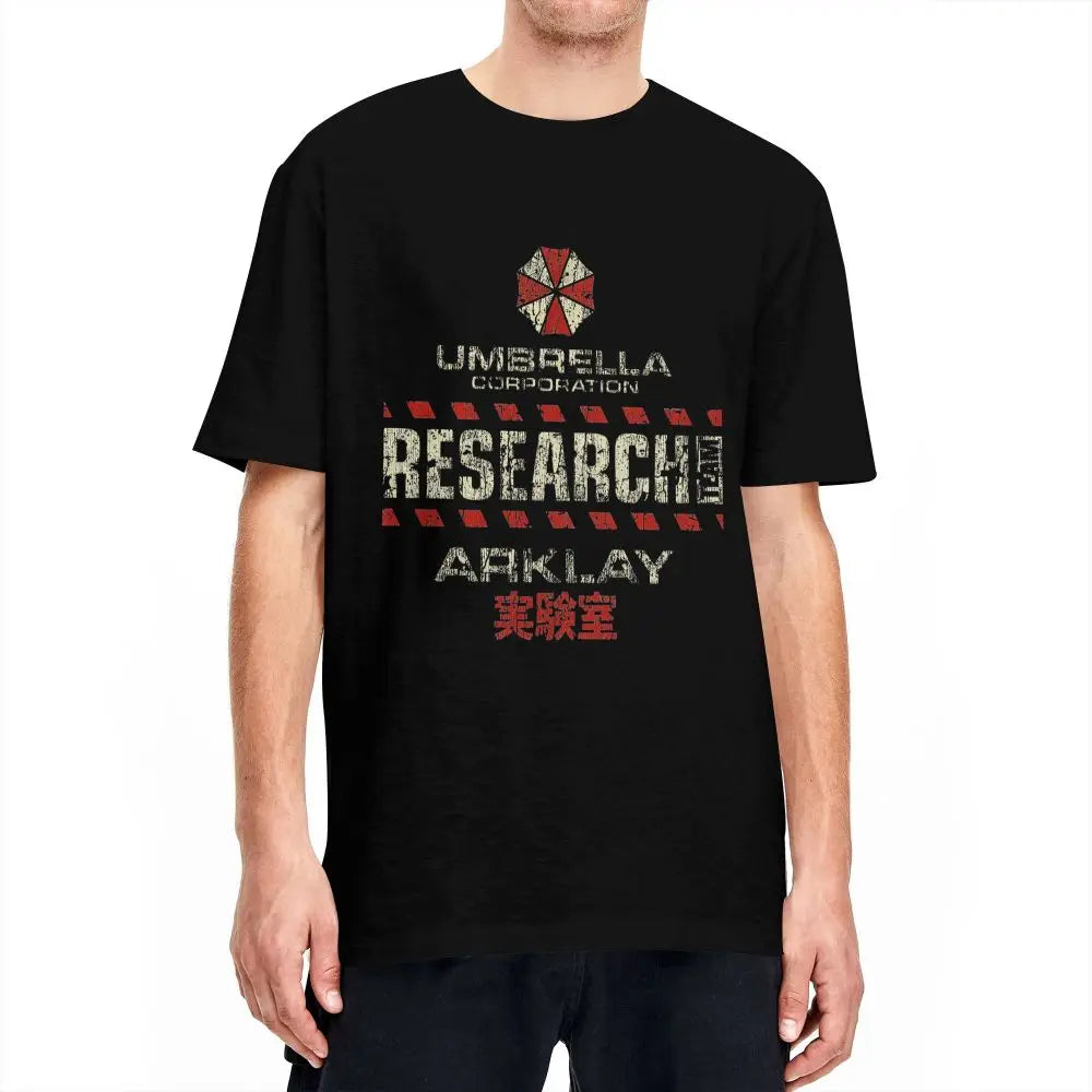 Streetwear T-Shirt Residents Evils Game Cotton T Shirts