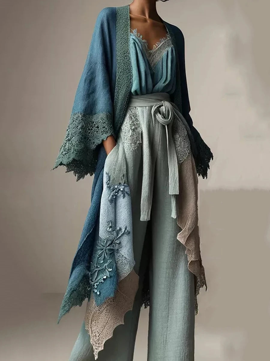 Autumn Ladies New Fashion Flared Sleeves Cardigan