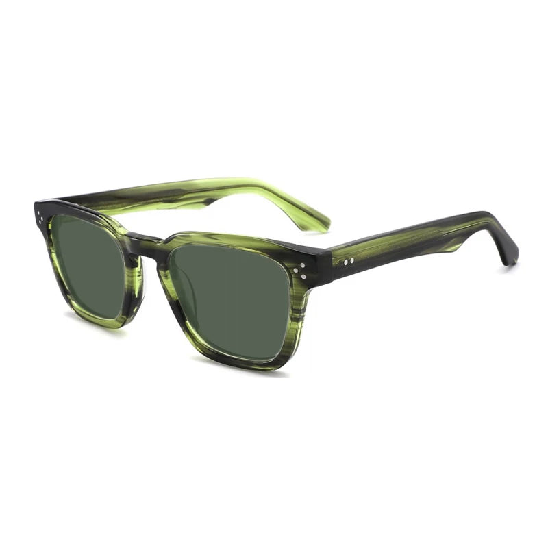 Handmade Acetate Polarized Sunglasses - Premium Sunglasses from Craftklart.store - Just $29.99! Shop now at Craftklart.store