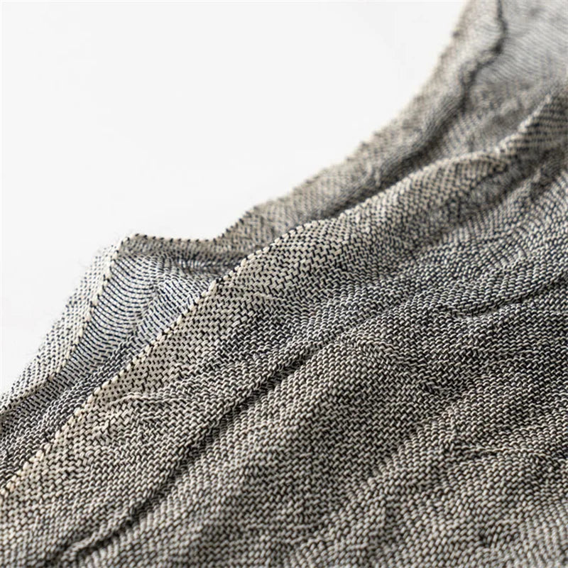 Men's Designer Patchwork Cotton Linen Scarf - Premium Scarves from Craftklart Dropship - Just $3.99! Shop now at Craftklart.store