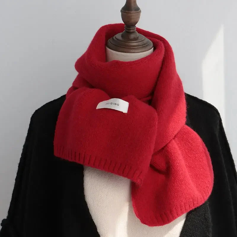 Men Knitted Wool Korean Urban Scarf