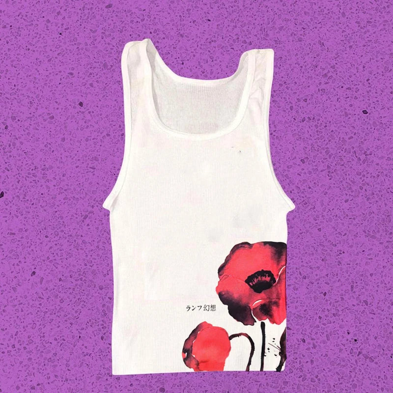 Aesthetic Summer Baby Tee Streetwear Graphic Print Women's T-shirt