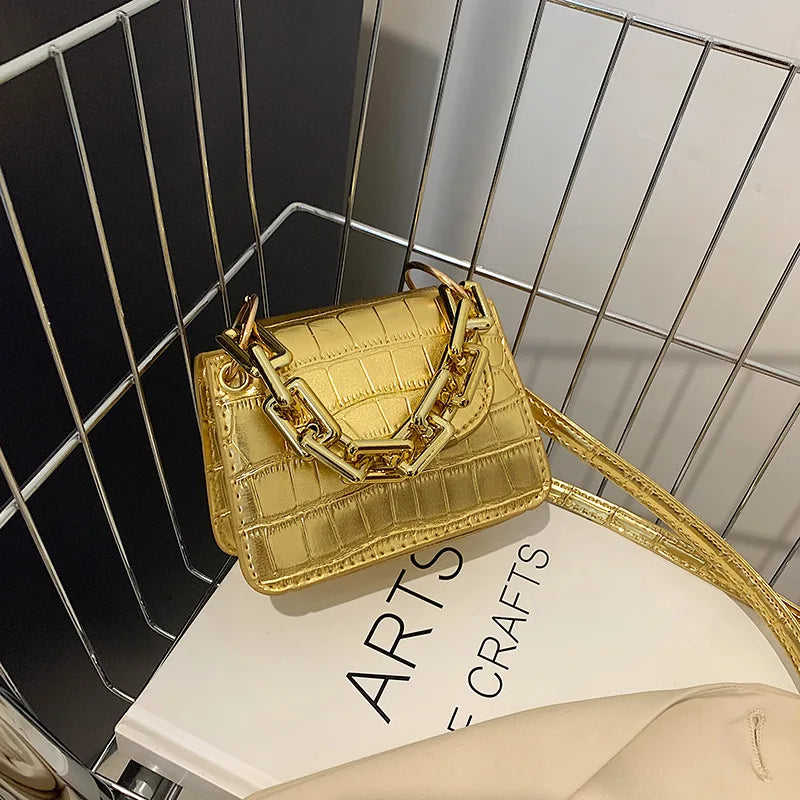 Women's Handbag Sliver/Gold Clutch Purse - Premium Handbags from Craftklart Dropship - Just $16.50! Shop now at Craftklart.store