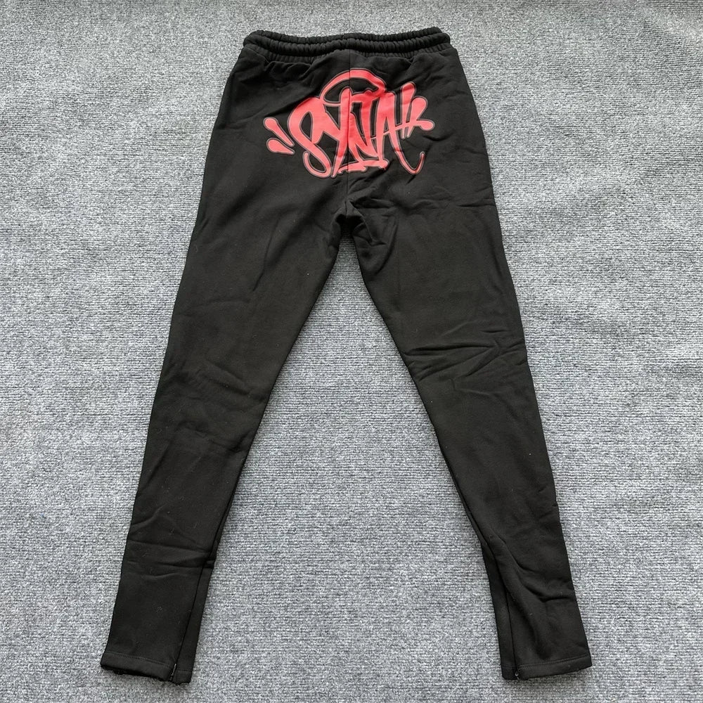 Black Pullover Sy-world Streetwear Sets