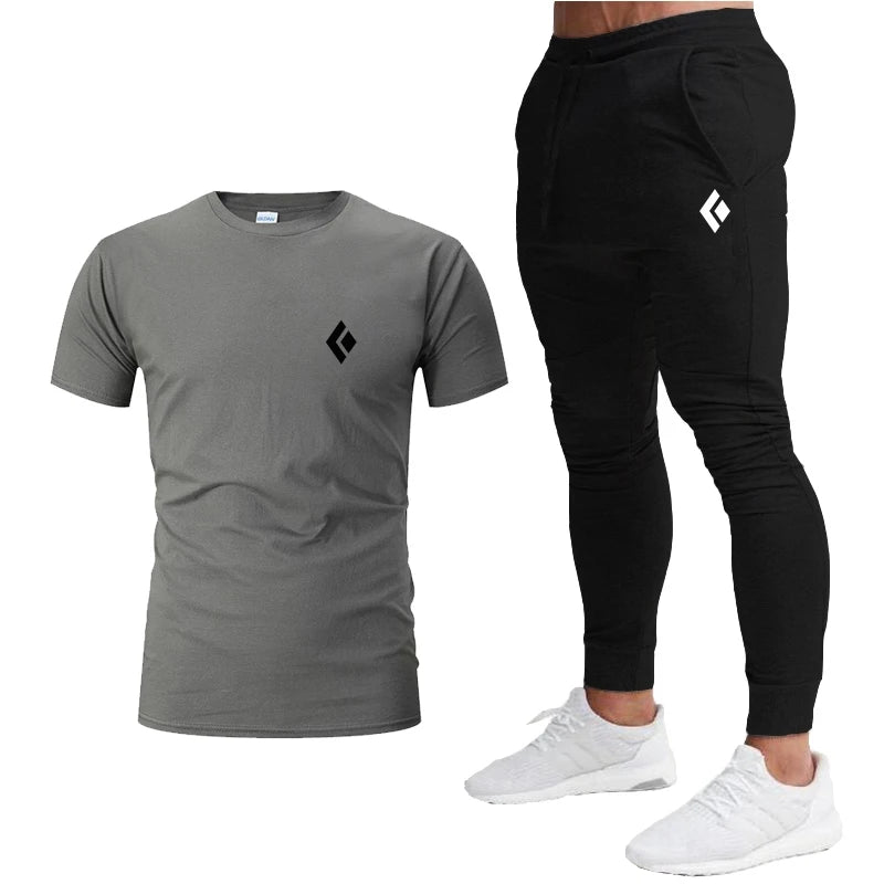 Men's Sportswear Set Casual Tracksuit - Premium Activewear from Craftklart Dropship - Just $9.55! Shop now at Craftklart.store