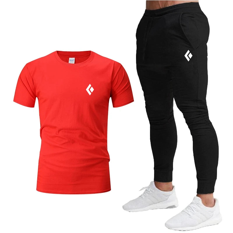 Men's Sportswear Set Casual Tracksuit - Premium Activewear from Craftklart Dropship - Just $9.55! Shop now at Craftklart.store