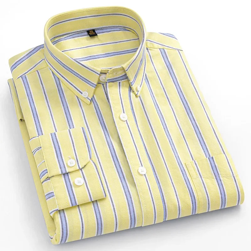 Heavy Men Oxford 100% Cotton Men's Shirt