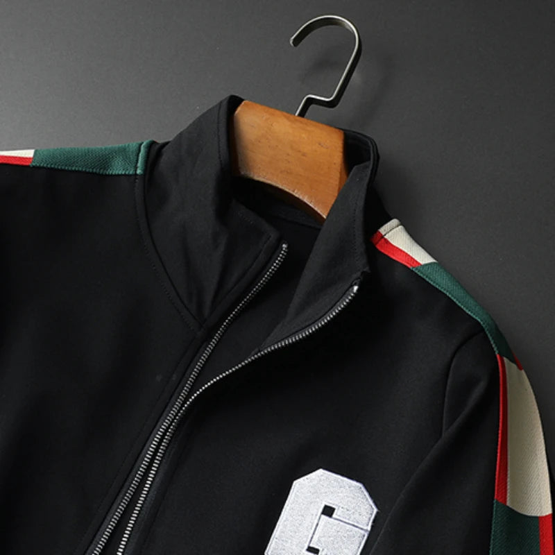 Men's Sets Letter Embroidery Tracksuits - Premium Tracksuit from Craftklart Dropship - Just $96! Shop now at Craftklart.store