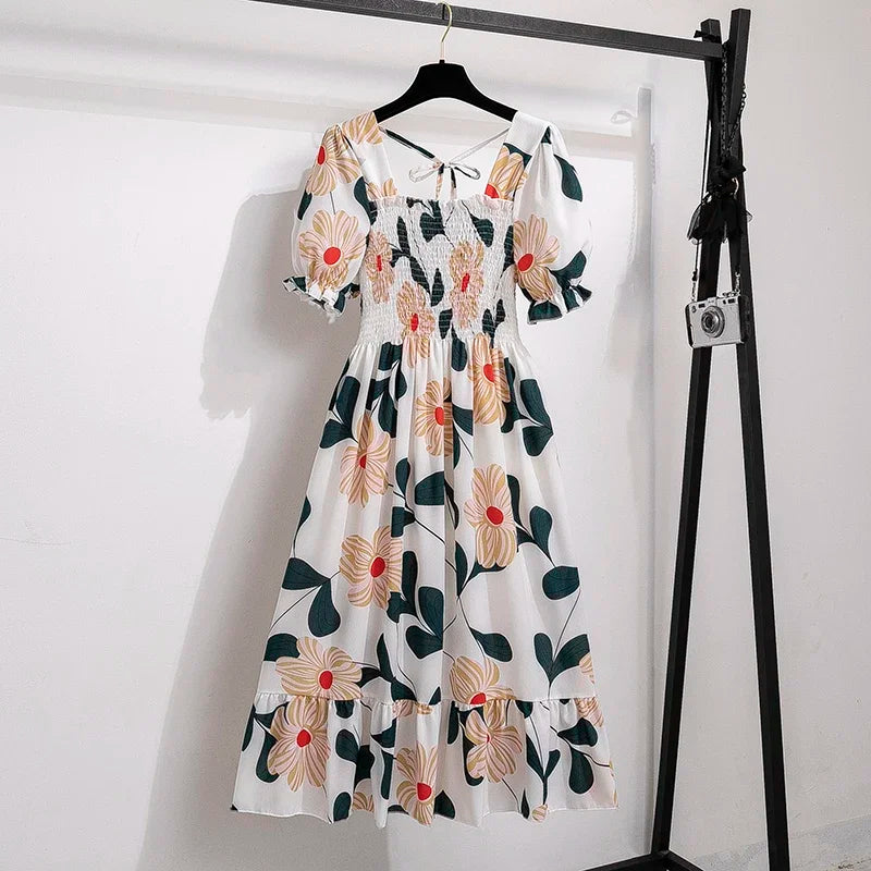 Spring Summer Chiffon Dresses - Premium Dresses from Craftklart Dropship - Just $15.98! Shop now at Craftklart.store