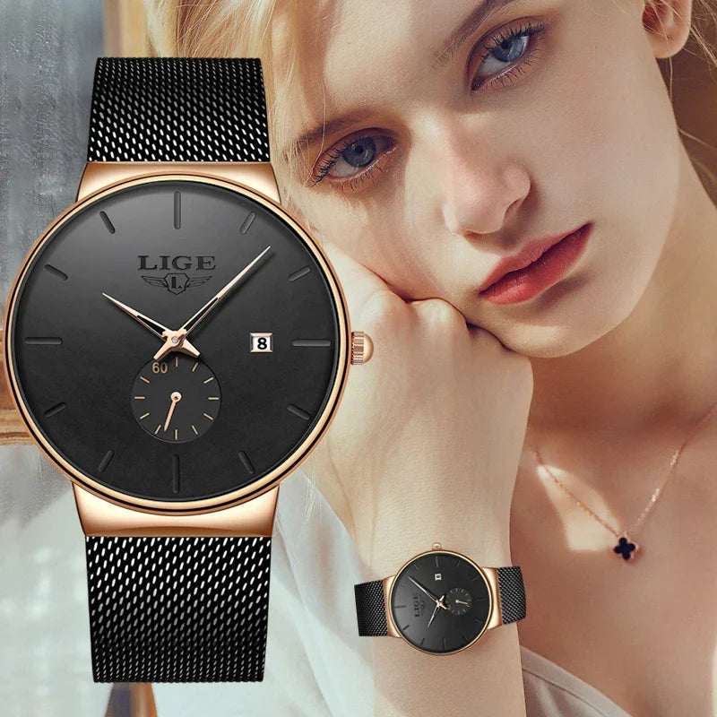 Ultra Thin Fashion Casual Ladies Watches