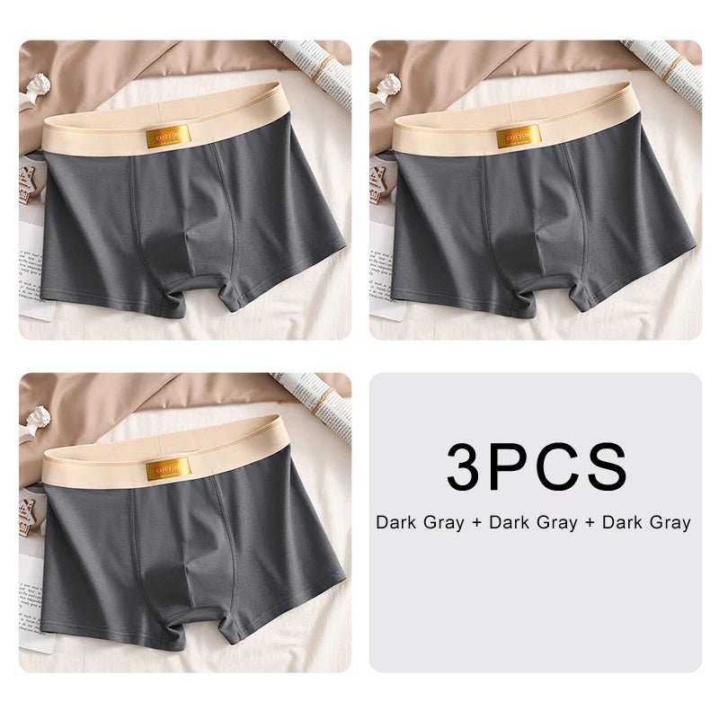 3PCS Cotton Breathable Comfortable Boxer Shorts - Premium Boxer from Craftklart Dropship - Just $6.94! Shop now at Craftklart.store