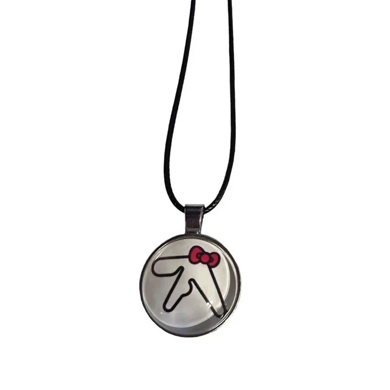 Aphex Twin Logo Pendant Necklace Handmade