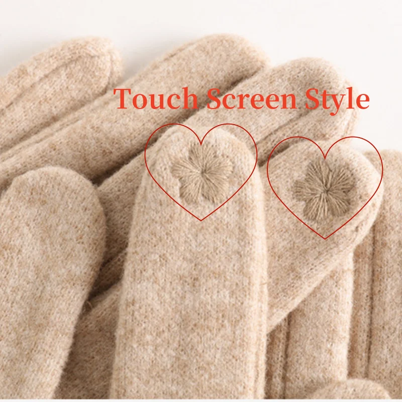 Winter Cashmere Gloves for Women - Craftklart.store