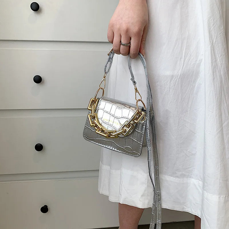 Women's Handbag Sliver/Gold Clutch Purse - Premium Handbags from Craftklart Dropship - Just $16.50! Shop now at Craftklart.store