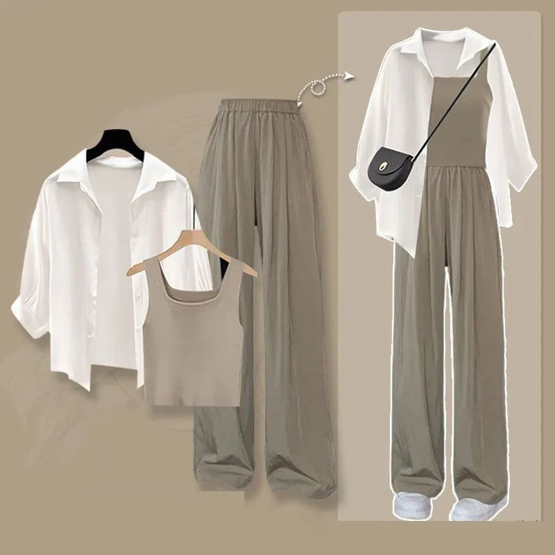 2025 Summer New Fashion Tracksuit Matching Set - Premium Sets from Craftklart Dropship - Just $9.64! Shop now at Craftklart.store
