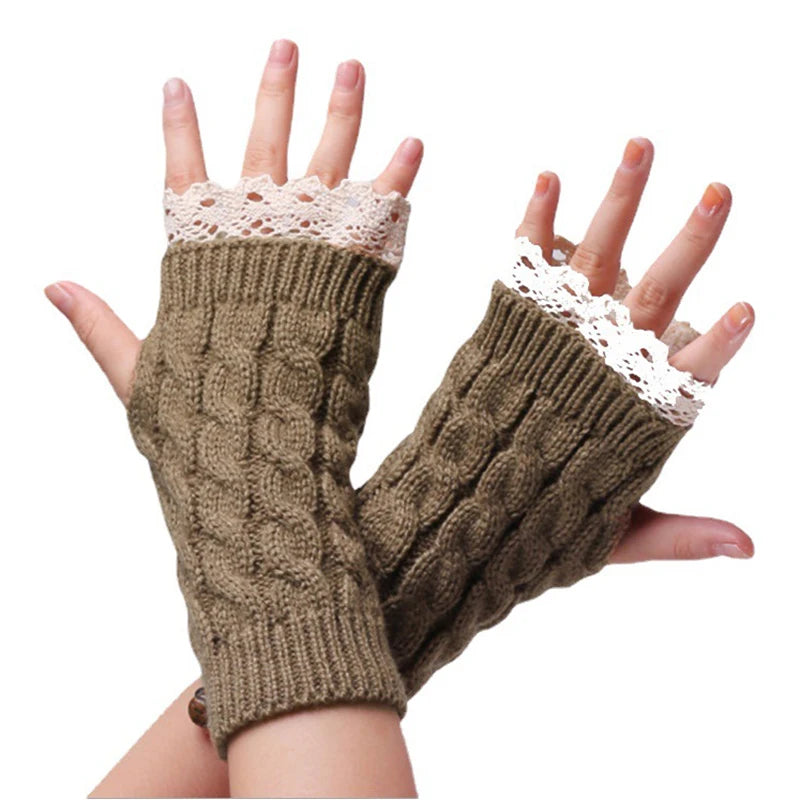 Women's Winter Warm Cute Half Finger Knitted Glove - Premium Gloves from Craftklart Dropship - Just $1.98! Shop now at Craftklart.store