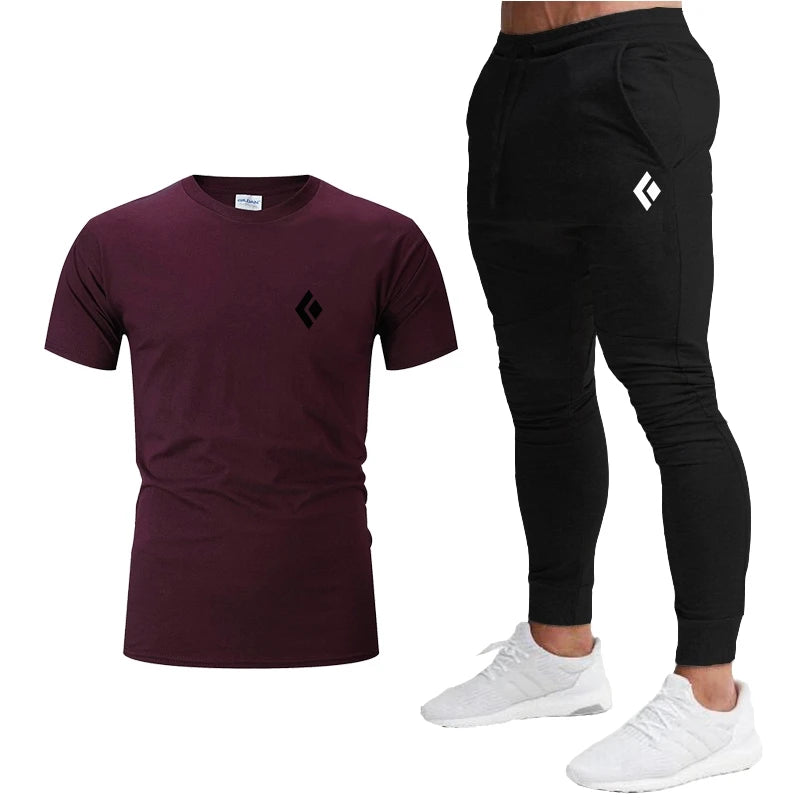 Men's Sportswear Set Casual Tracksuit - Premium Activewear from Craftklart Dropship - Just $9.55! Shop now at Craftklart.store