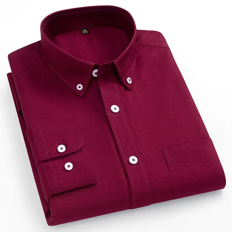 Heavy Men Oxford 100% Cotton Men's Shirt