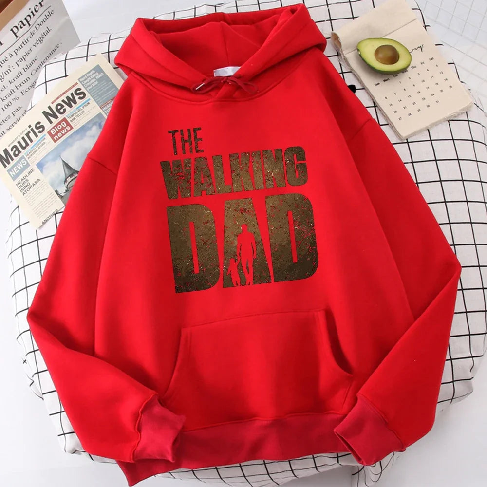 Meaningful parent-child outfits, fashionable sports hoodies