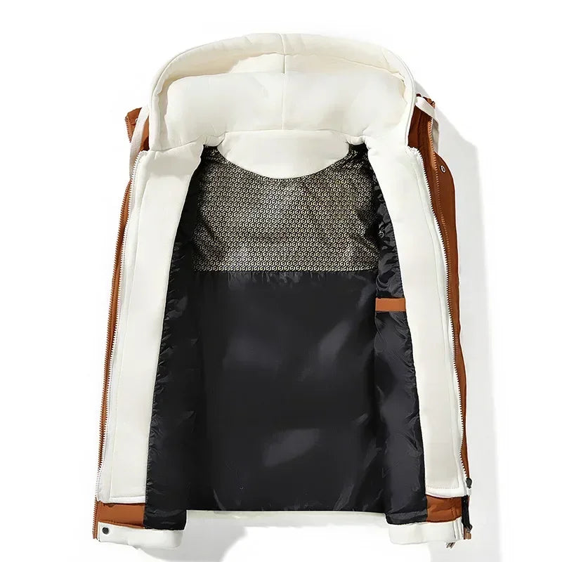 Urban Bodywarmer with cotton Hoodie