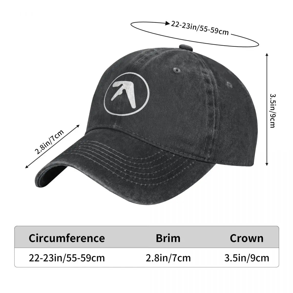 Casual Aphex Twin Vintage Baseball Caps